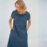 Verity – Lässiges Leinenkleid für Damen