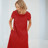 Verity – Lässiges Leinenkleid für Damen