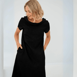 Verity – Lässiges Leinenkleid für Damen