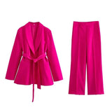 LINA – Elegantes Business‑Blazer‑und‑Hosen‑Set