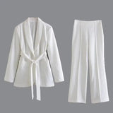 LINA – Elegantes Business‑Blazer‑und‑Hosen‑Set