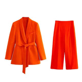 LINA – Elegantes Business‑Blazer‑und‑Hosen‑Set